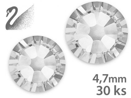 Swarovski Swarovski Rhinestone - Crystal - SS20 (đá mài, kích thước 4.7mm) gói 30c