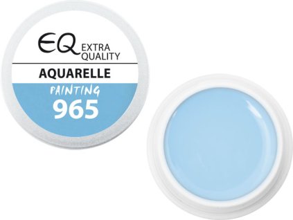 EBD 965 - Extra Quality UV Painting Gel - AQUARELLE, 5g (silver line)