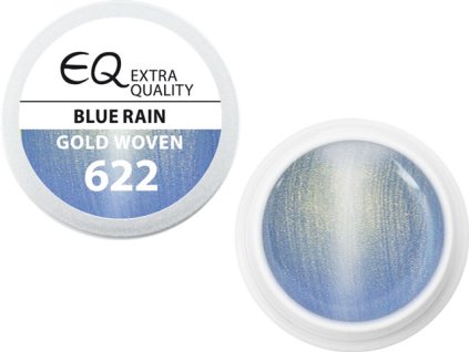 EBD 622 - Extra Quality Gold Woven Gel - BLUE, 5g (silver line)