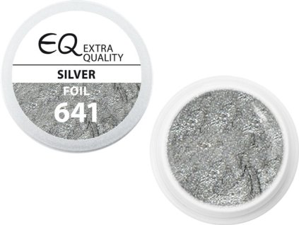 EBD 641 - Extra Quality UV Foil Gel - SILVER, 5g (silver line)