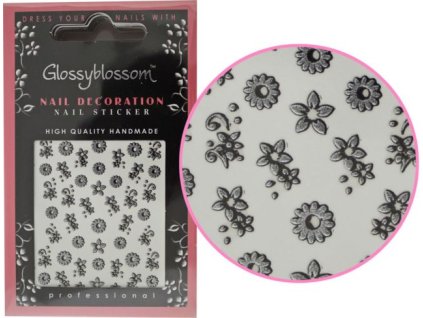 3D NAIL STICKERS - Miếng dán 3D đính đá - THE ANTIQUE 2 (71118)