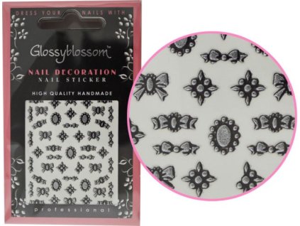 3D NAIL STICKERS - Miếng dán 3D đính đá - THE ANTIQUE 3 (71119)