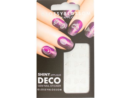3D NAIL STICKERS - Miếng dán 3D đính đá - 3D SHINY APPLIQUE - DECO GEMS 14 (96600)