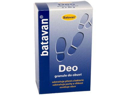 Batavan  BATAVAN deo - hạt cho giày dép, 5x20g
