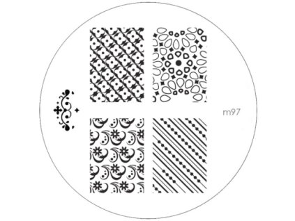 Konad DOPRODJE - Destička s motivy M97