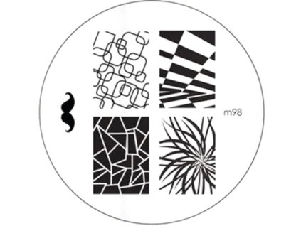 Konad BÁN GẢI PHÓNG - Khuân mẫu in trang trí M98