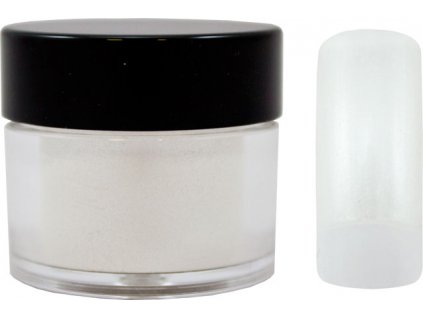 Platinum TOP EFFECT PIGMENT - bột màu pha với gel - SHINNING WHITE - 7ml (8)