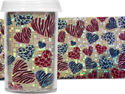 TRANSFER FOIL - foil trang trí nailart 1,5m - (198)