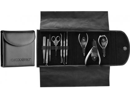 CUCCIO Master Metal Implement Kit - bộ kovových nástrojů pro manikúru/pedikúru (10c)