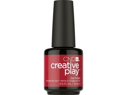 CND CND™ Creative Play™ GELLAK - RED Y TO ROLL (412) 0.5oz (15ml)