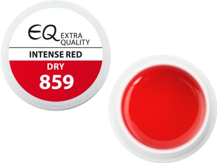 EBD 859 - Extra Quality Dry Color Gel - INTENSE RED, 5g (Gel màu không chùi  - lý tưởng cho nail art