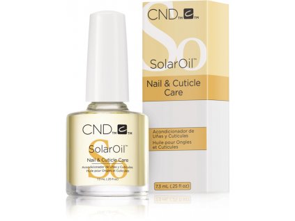 CND SOLAR OIL - dầu tự nhiên có vitamin E 0.25oz (7,3ml) gói mới