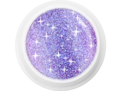 EBD 335 - PURPLE BOOM - holografic světle màu tím , 5 g