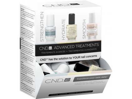 CND CND™ Chăm sóc móng  - 10 c RESCUERXX, 10 c SOLAROIL, 10 c RIDGEFX - 30 x 0.125oz (3.7ml)