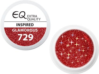 EBD 729 - Extra Quality Color Gel - INSPIRED, 5g (silver line)