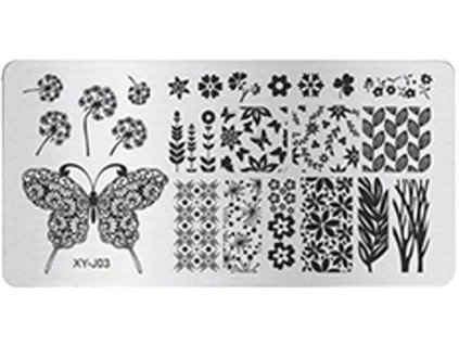 IMAGE PLATE - Khuân mẫu in trang trí (XY-J03)