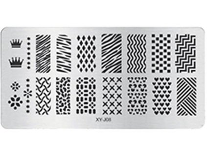 IMAGE PLATE - Khuân mẫu in trang trí  (XY-J08)