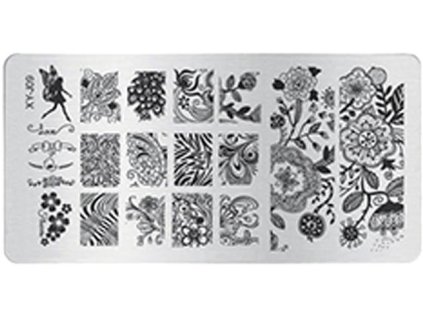 IMAGE PLATE - Khuân mẫu in trang trí  (XY-J09)