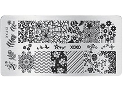 IMAGE PLATE - Khuân mẫu in trang trí (XY-J12)