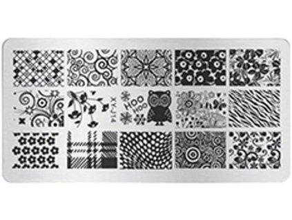 IMAGE PLATE - Khuân mẫu in trang trí (XY-J14)