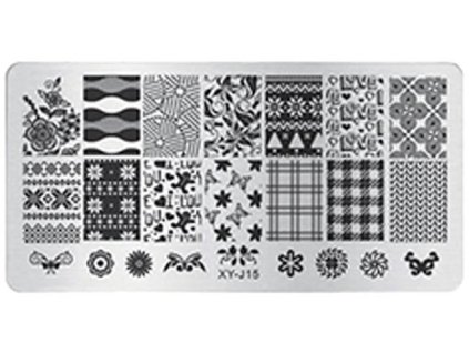 IMAGE PLATE - Khuân mẫu in trang trí (XY-J15)