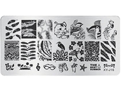 IMAGE PLATE - Khuân mẫu in trang trí (XY-J16)