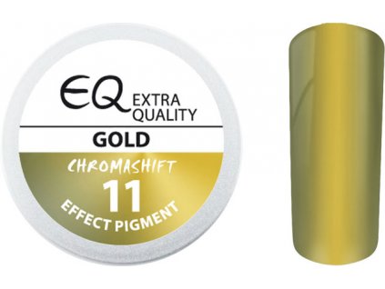 EBD 11 - Extra Quality Effect Pigment - CHROMASHIFT - Bột chrom - GOLD, 2ml