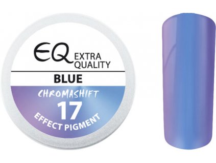 EBD 17 - Extra Quality Effect Pigment - CHROMASHIFT - Bột chrom - BLUE, 2ml