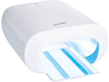 Promed Đèn UV UVL-36S bao gồm đèn huỳnh quang, mức hẹn giờ 90s, 120s, 30 a 60min, 36W, bảng điều khiển có thể tháo ra (màu trắng)