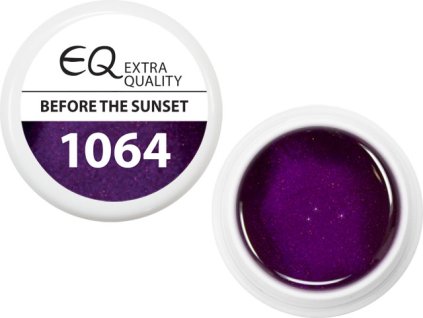 EBD 1064 - Extra Quality Max Cover Gel - BEFORE THE SUNSET, 5g (silver line)