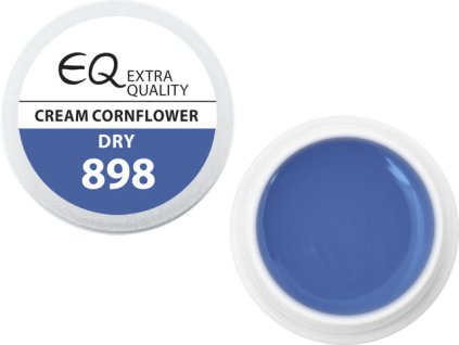 EBD 898 - Extra Quality Dry Color Gel - CREAM CORNFLOWER, 5g (bezvýpotkový bar.gel-lý tưởng cho nail art)