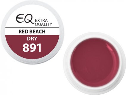 EBD 891 - Extra Quality Dry Color Gel - RED BEACH, 5g (gel màu Gel Không chùi -  - lý tưởng cho nail art)