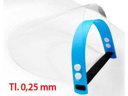 mặt nạ chắn giọt bắn obličejový - bộ đầy đủ