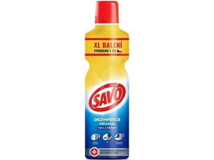 SAVO Original 1,2l XL gói - khử trùng các bề mặt và dụng cụ vệ sinh