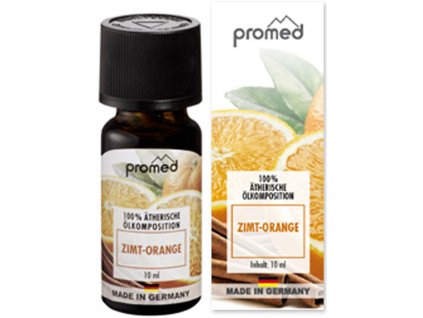 Promed Vonný olej SKOŘICE-POMERANČ - 100% esenciální olej, 10ml