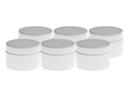 Kelímek bílý kulatý prázdný 30g (6ks)