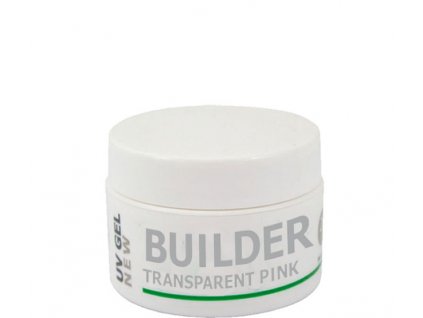 EBD NEW BUILDER - TRANSPARENT PINK - gel đắp lý tưởng, phủ hợp để bổ sung, 5g