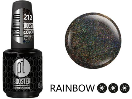 Platinum LED-tech BOOSTER COLOR Rainbow - Poe (212), 15ml - sơn-gel - sơn-gel KHÔNG MÀI