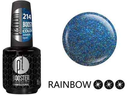 Platinum LED-tech BOOSTER COLOR Rainbow - Dylan (214), 15ml - sơn-gel - sơn-gel KHÔNG MÀI