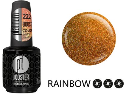 Platinum LED-tech BOOSTER COLOR Rainbow - Sanelma (222), 15ml - sơn-gel - sơn-gel KHÔNG MÀI