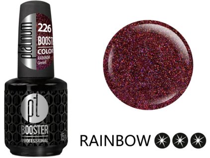 Platinum LED-tech BOOSTER COLOR Rainbow - Gretel (226), 15ml - sơn-gel - sơn-gel KHÔNG MÀI
