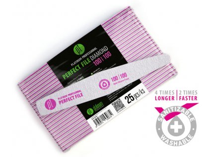Platinum PERFECT FILE - bộ 25c dũa ZEBRA - DIAMOND 100/100