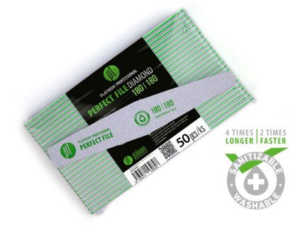 Platinum PERFECT FILE - bộ 50c dũa ZEBRA - DIAMOND 180/180