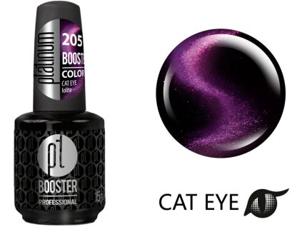 Platinum LED-tech BOOSTER COLOR Cat Eye Crystal - Iolite (205), 15ml - Sơn-gel KHÔNG MÀI