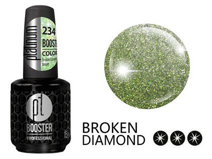 Platinum LED-tech BOOSTER COLOR Broken Diamond - Brian (234), 15ml - Sơn-gel KHÔNG MÀI