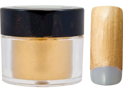 Platinum COLOR EFFECT PIGMENT - bột màu pha với gel - FROZEN GOLD - 7ml (19)