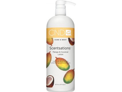 CND SCENTSATIONS™ MANGO - COCONUT sữa bôi da xoài và dừa pleť, 31oz (917ml)