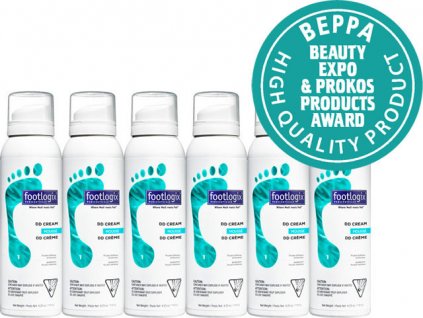 DOTAČNÍ PROGRAM - MANI-PEDI COVID 7. Footlogix Profi Pack DD Cream Mousse Formula (1) - pěna s dvojitou ochranou, 6x125 ml (4.2 oz.)