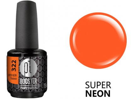 Platinum LED-tech BOOSTER COLOR Super Neon - Thalassa (322), 15ml - Sơn-gel KHÔNG MÀI
