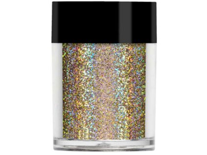Lecenté SUPER HOLOGRAPHIC GLITTERS - super NHŨ HOLOGRAFIC - CHAMPAGNE, 8g